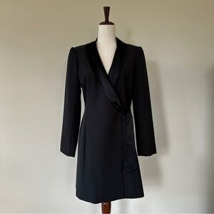 Milly Black Satin Dress